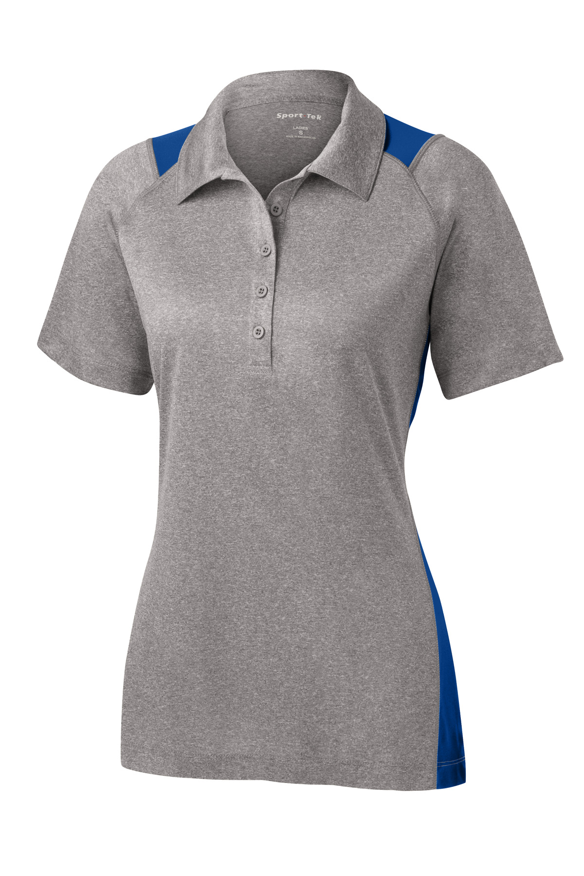Sport-Tek® Women's Heather Colorblock Contender Polo 41