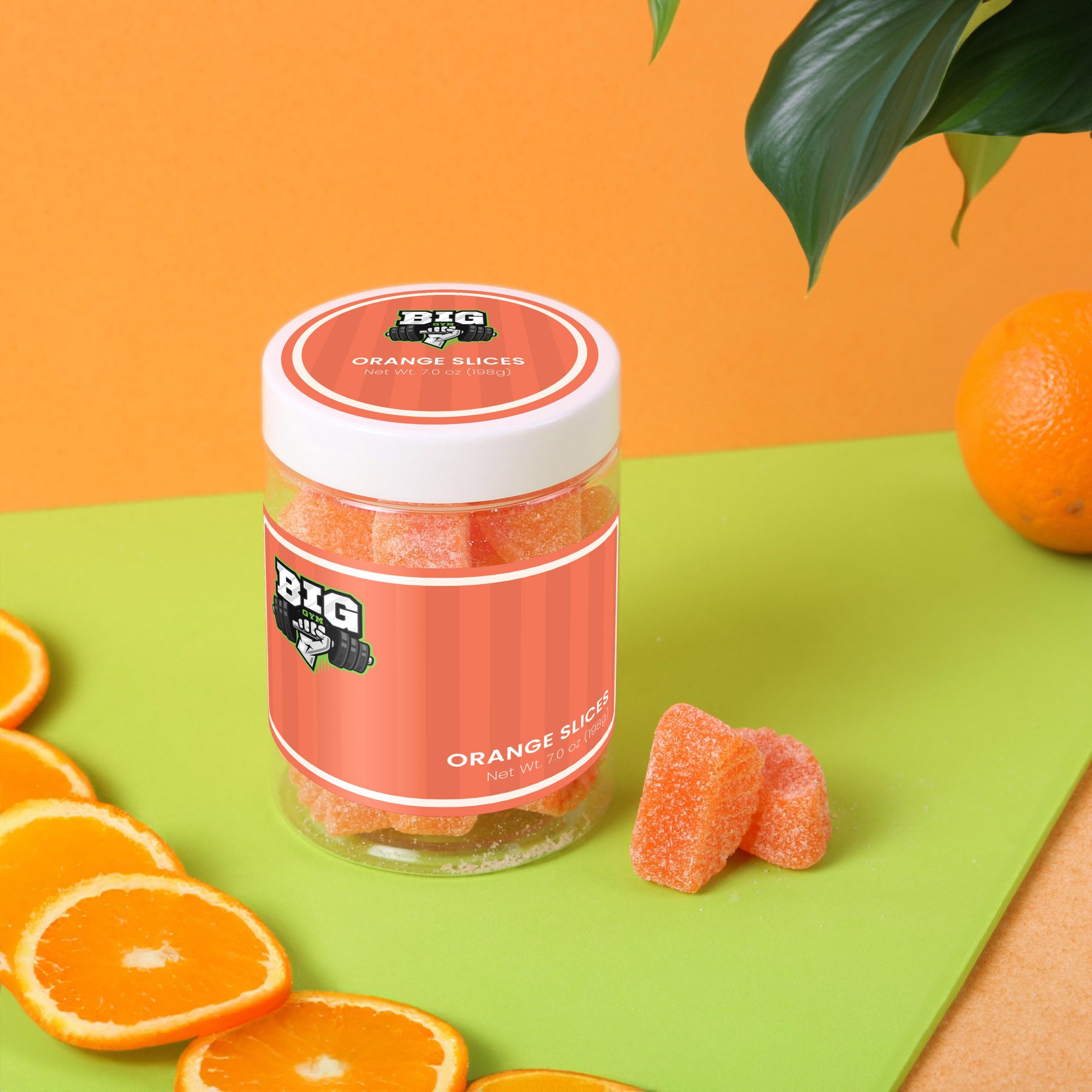 Orange Slices: Large Jar 2
