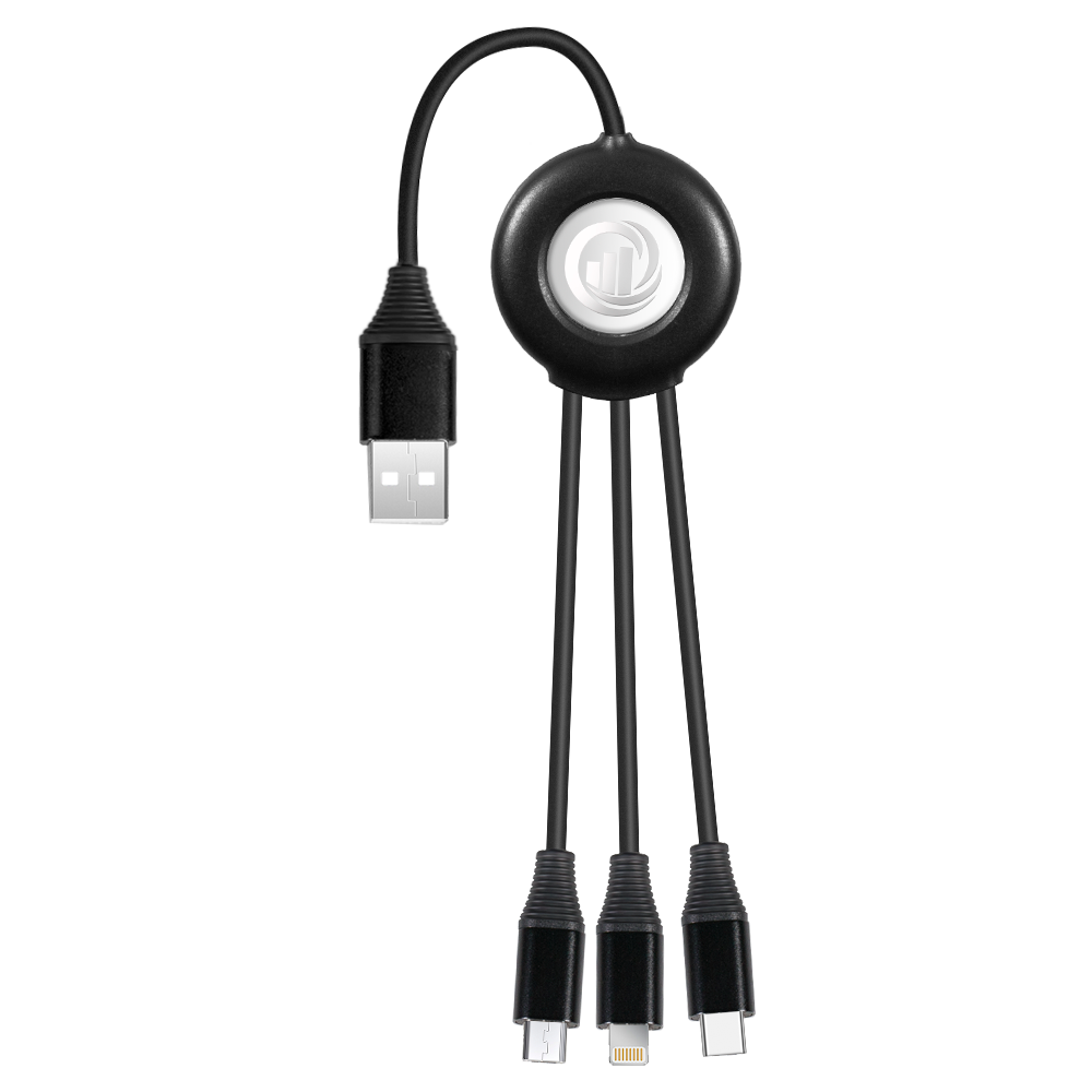 Giraffe 3-in-1 Light Up Charing Cable