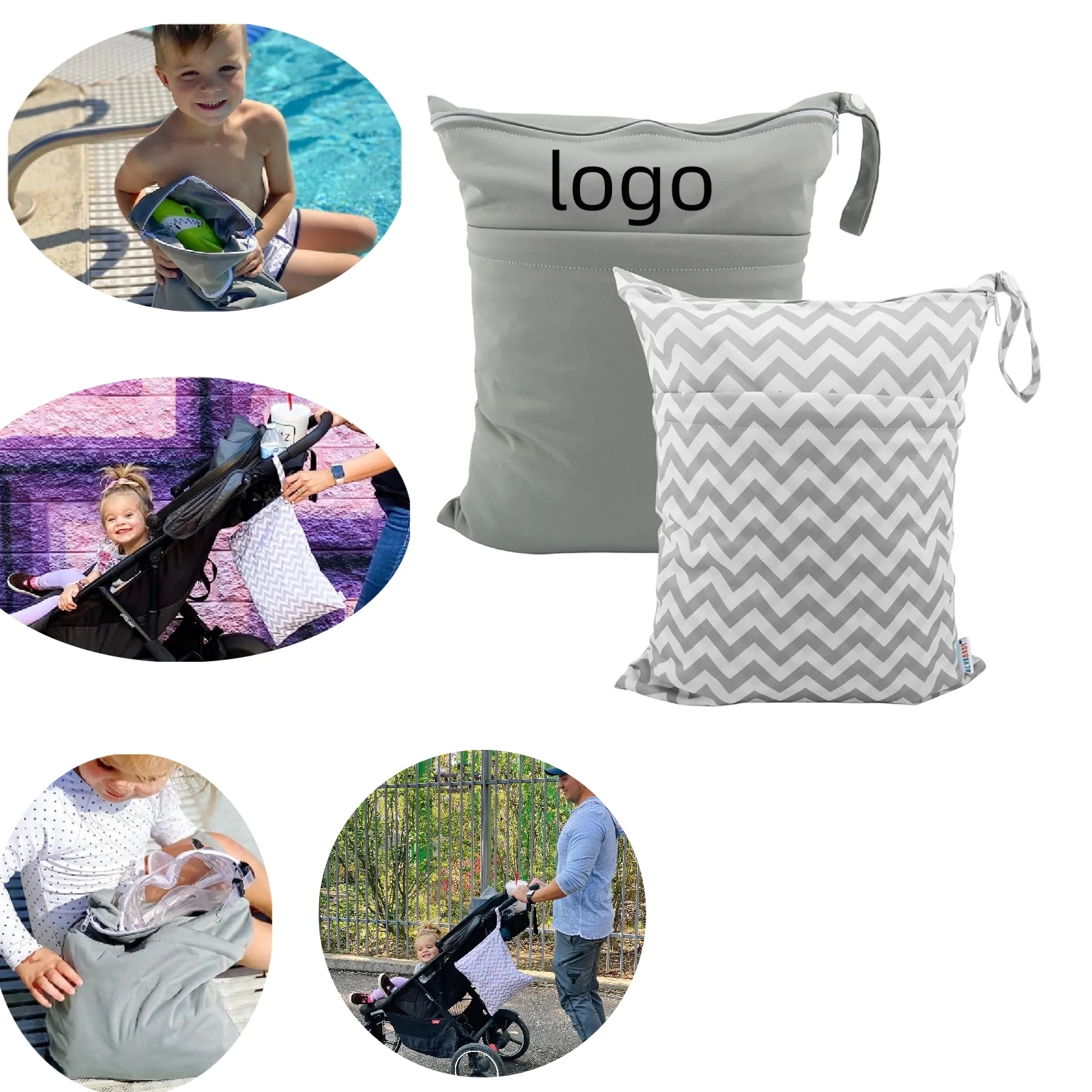 Waterproof Reusable Wet Dry Bags 5