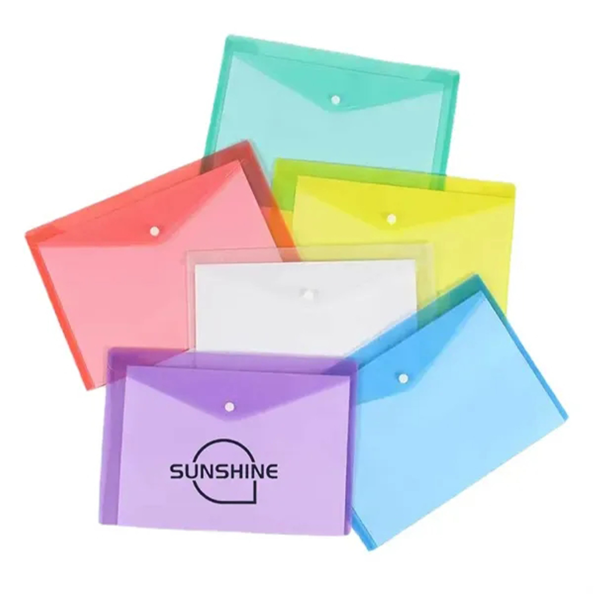 A4 Press Stud File Bag 3