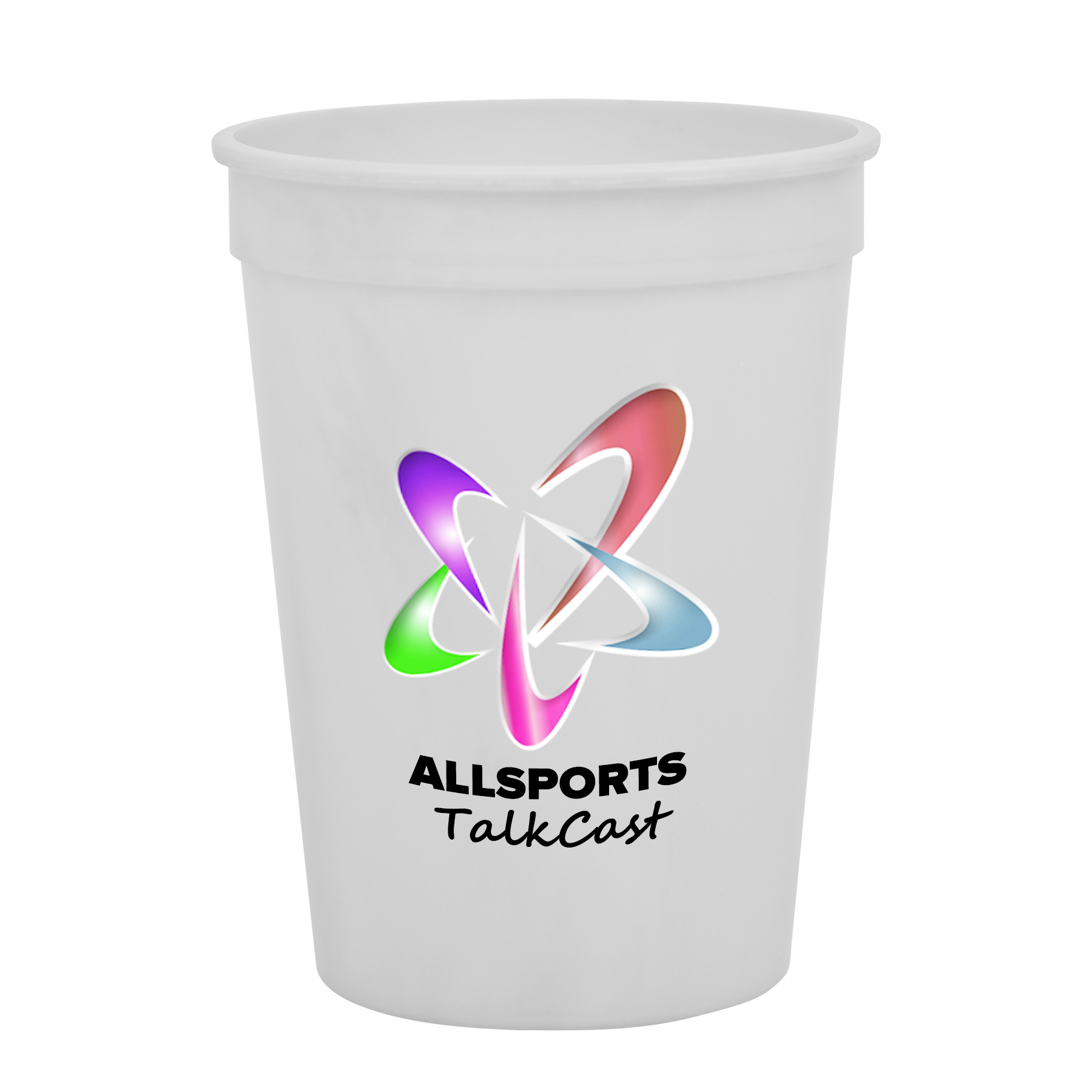 Cups-On-The-Go 12 oz. Stadium Cup with Digital Imprint