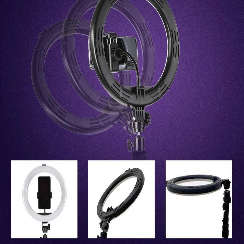 Ring Light with Tripod and Phone Holder 9