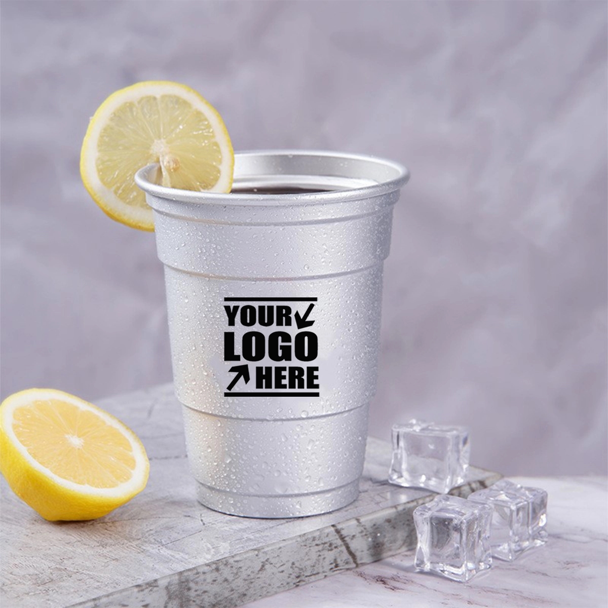 Aluminum Cup Recyclable Party 16 oz Cup 1