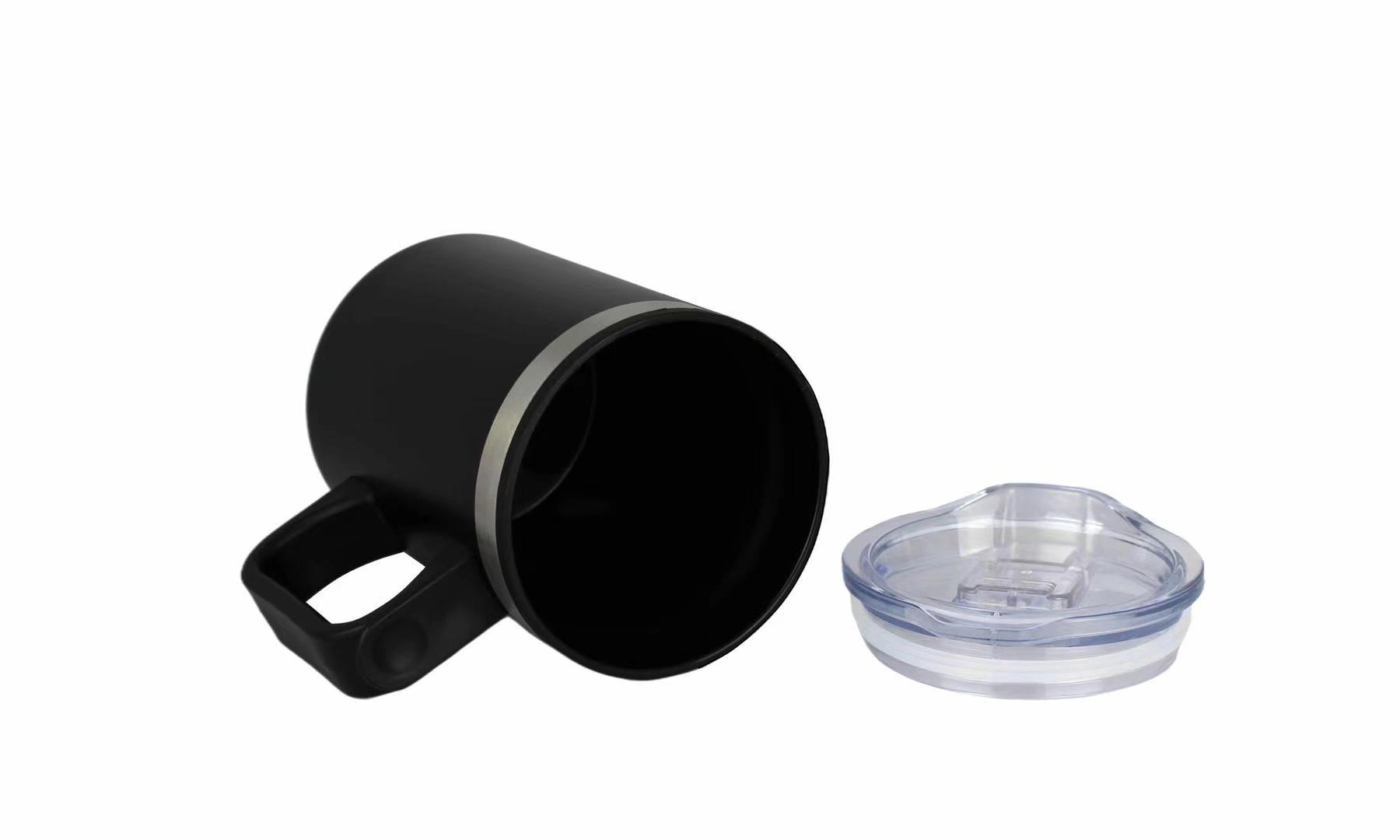 14oz. Stainless Camping Mug W/Handle 16