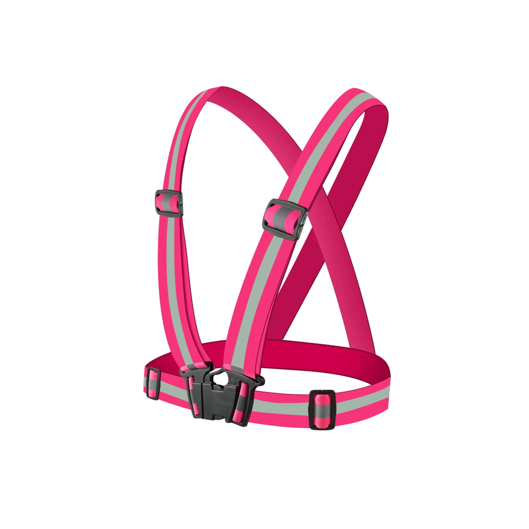 Simple Reflective Strap Traffic Safety Vest 5