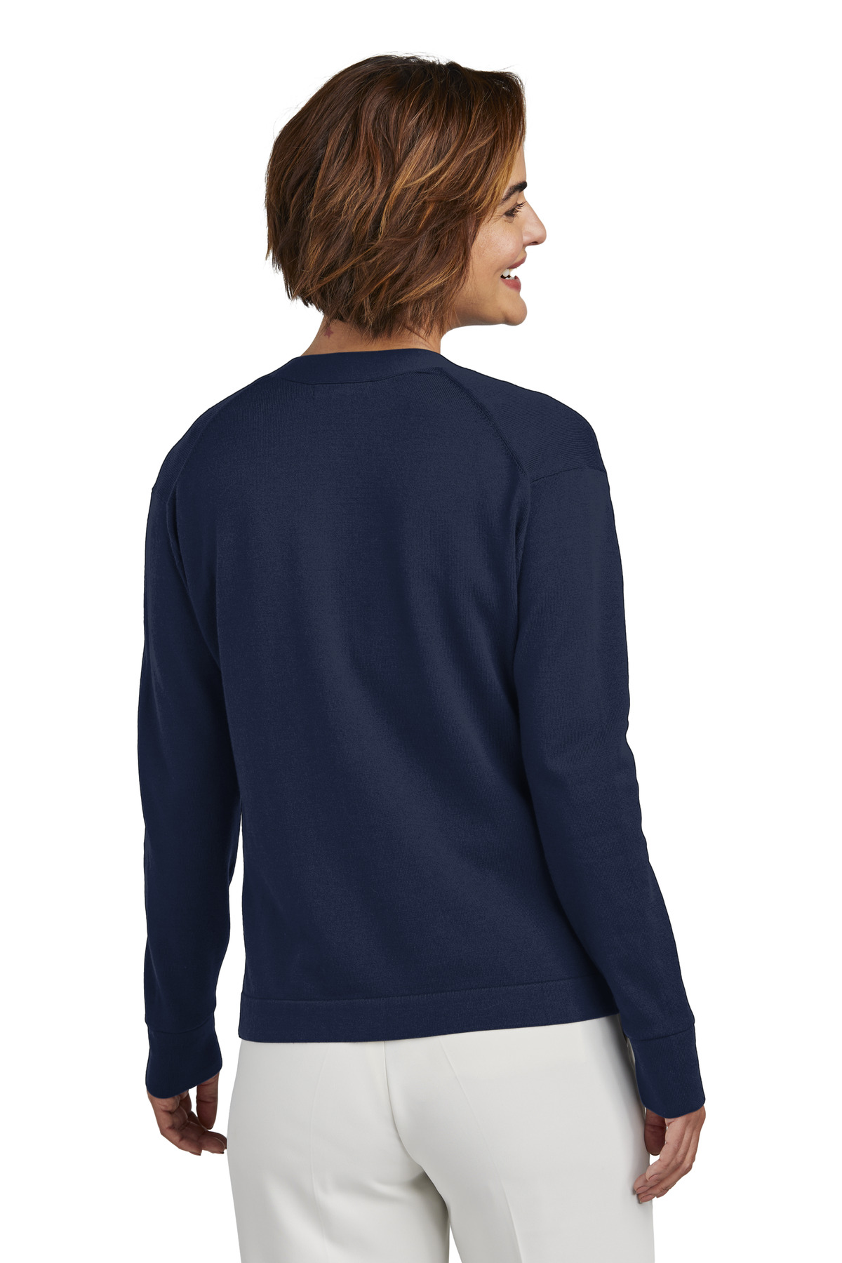 Brooks Brothers Women's Cotton Stretch Cardigan Sweater BB18405 22