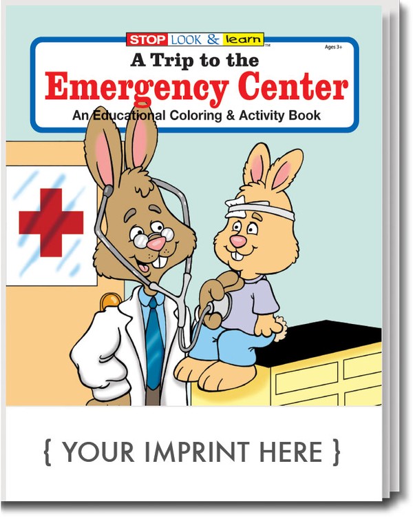COLORING BOOK - A Trip to the Emergency Center Coloring & Activity Book 3