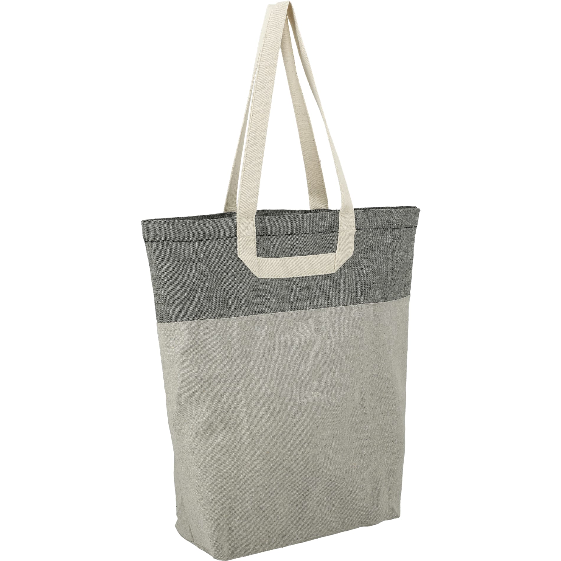 Recycled Cotton U-Handle Book Tote 28
