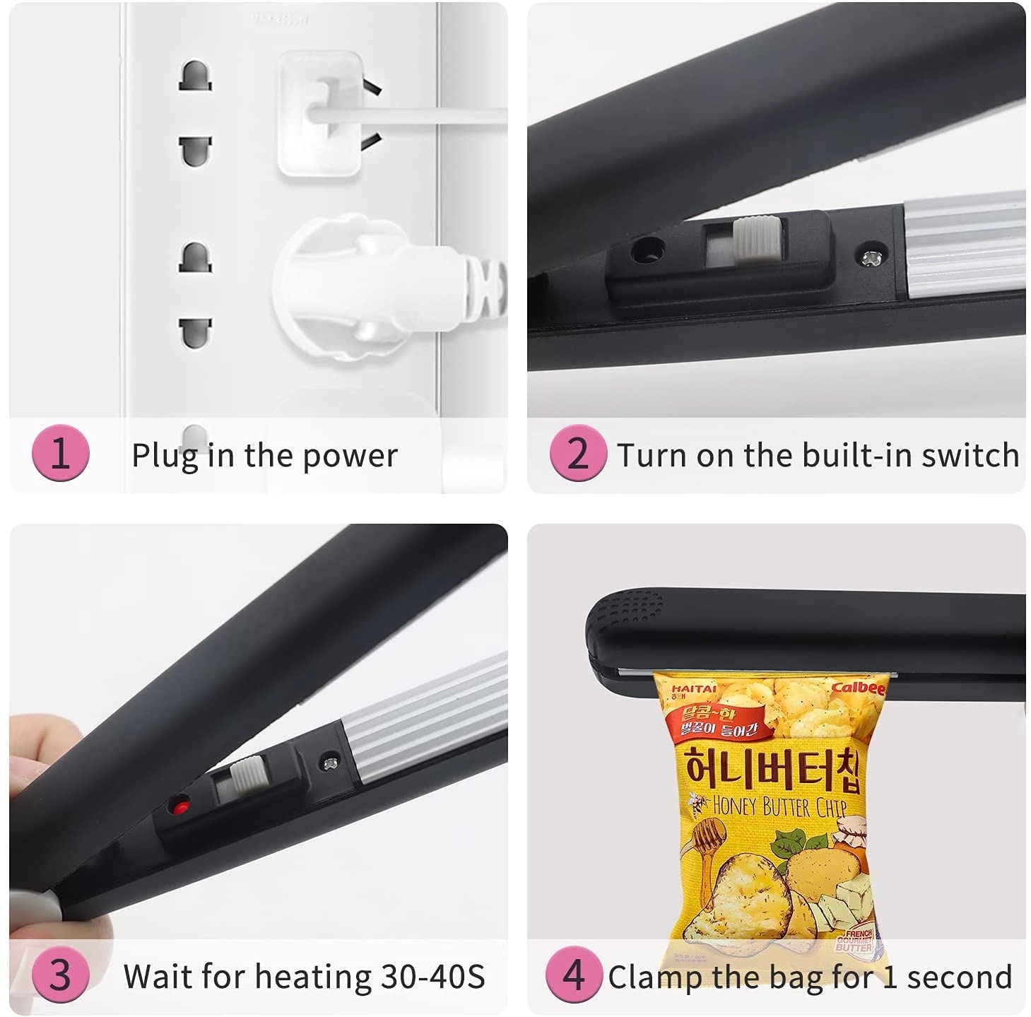 Food Bag Heat Sealer Handheld 1