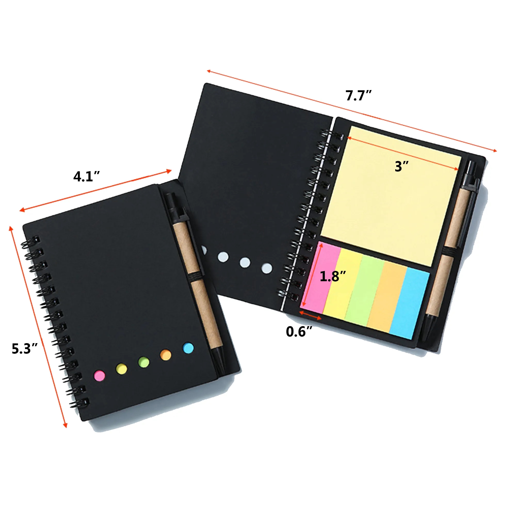 Kraft Paper Notepad Set 4