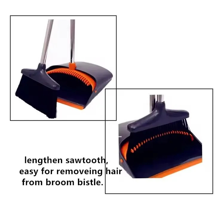 Upright Broom And Dustpan Set 1