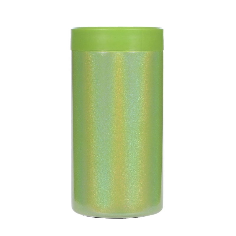 Custom 4-in-1 Stainless Steel Insulated Beer Can Holder, custom koozie with logo imprint 7