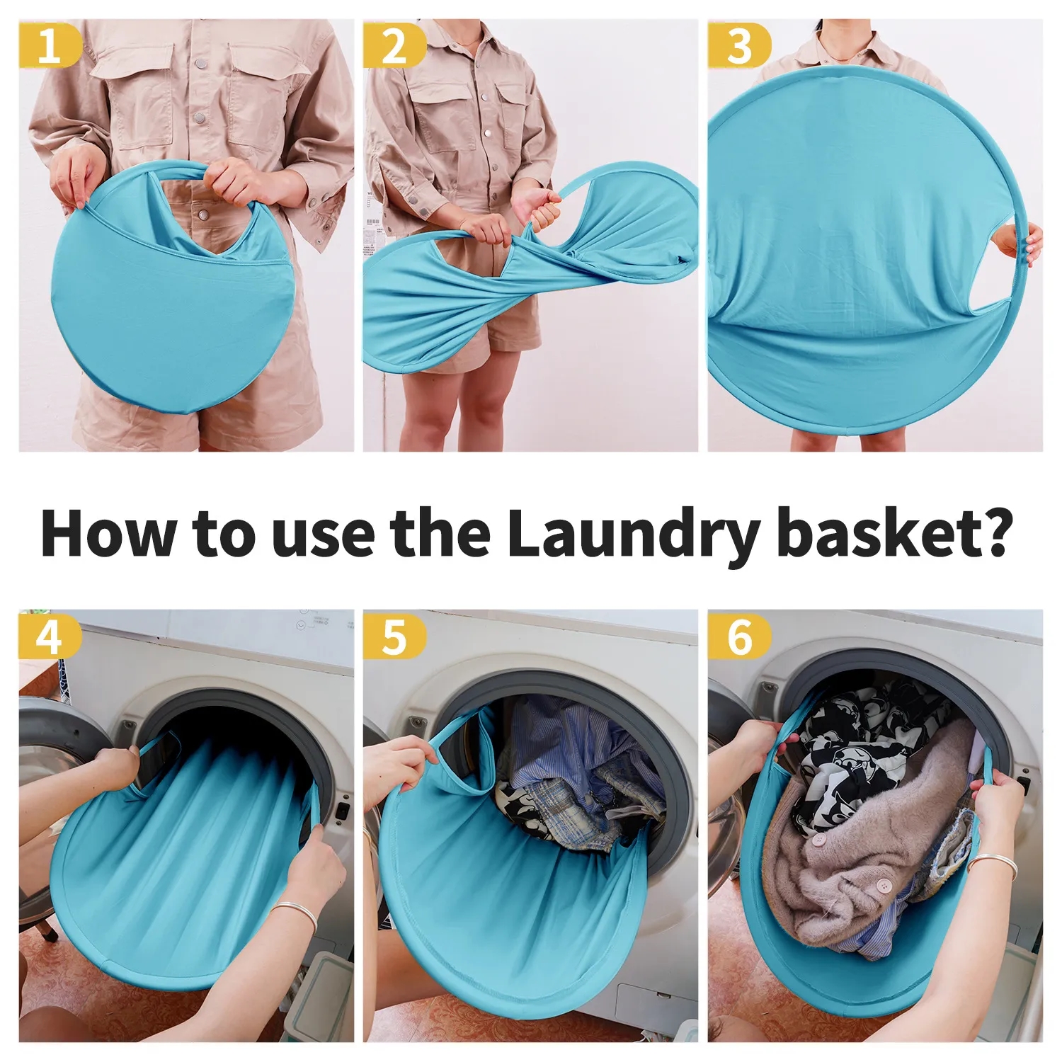 Laundry Hamper Basket 2