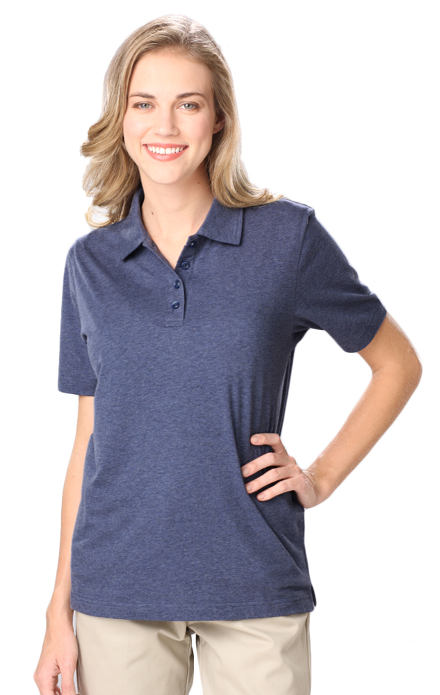 Ladies' Heathered Polo 7