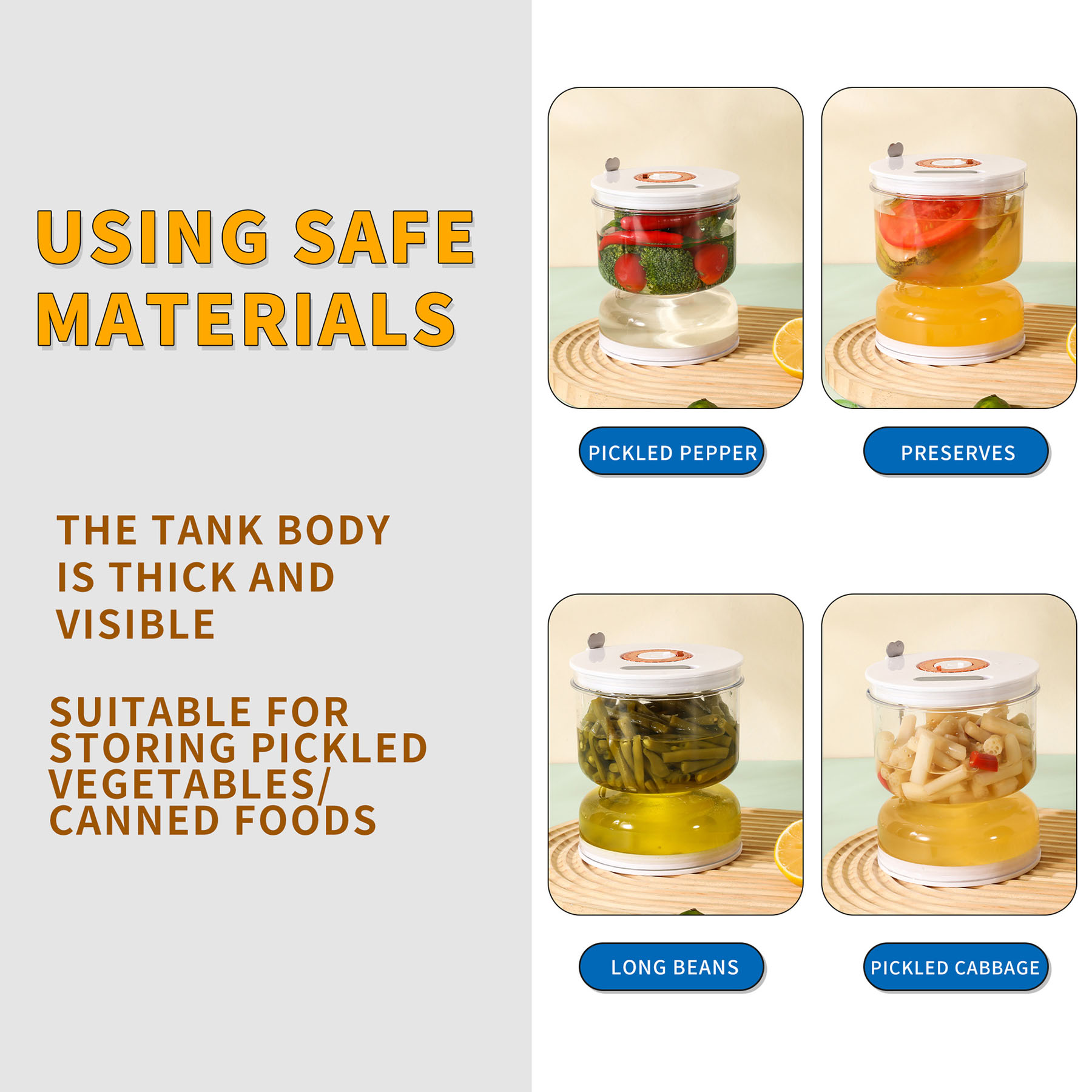 Glass Innovative Double-Layer Food Storage Container With Date Tracker 4