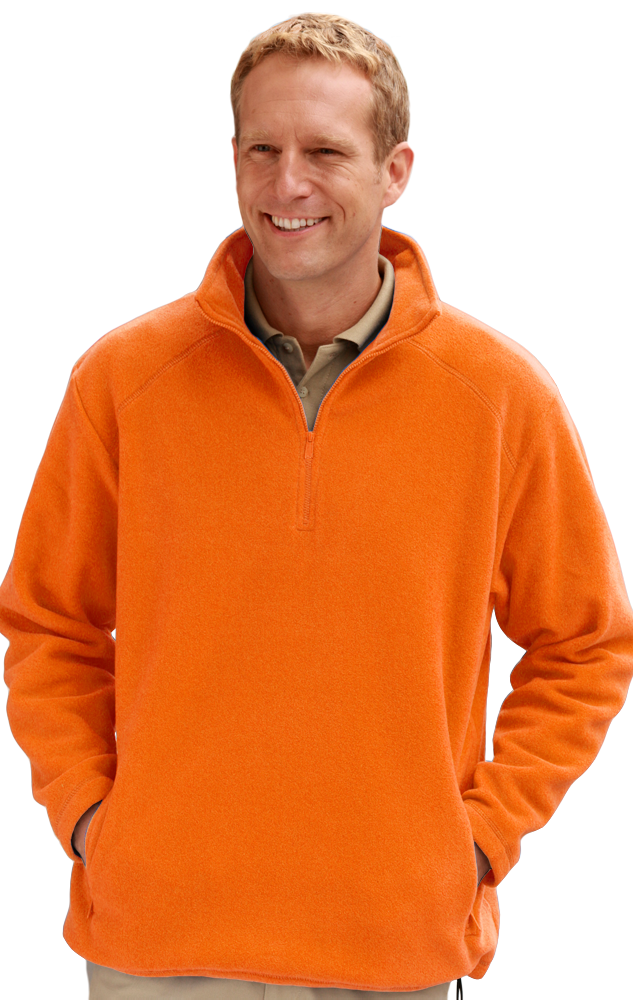Adult Micro Fleece Zip Pullover 86