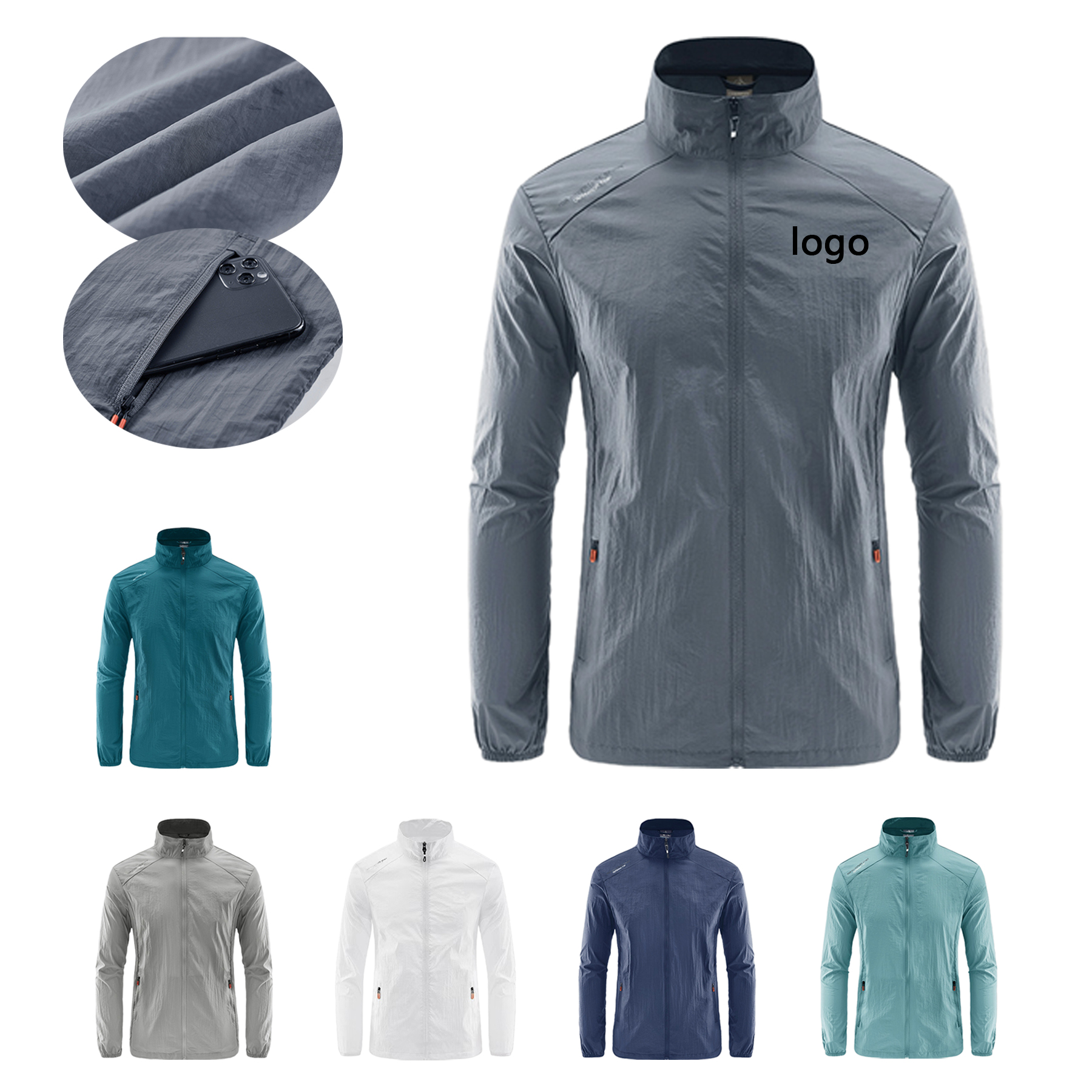Men Sun Thin Athletic Jacket 5