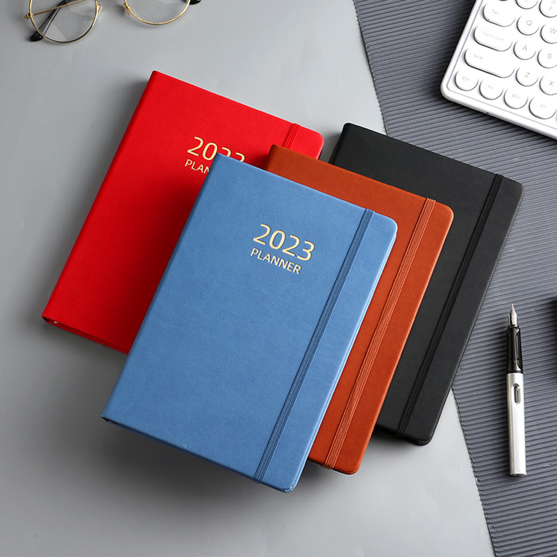 Logo Custom A5 Pu Hardcover Notebook 2
