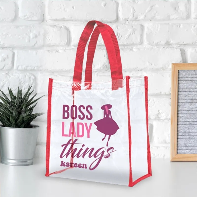 Clear Vinyl Stadium Tote 2