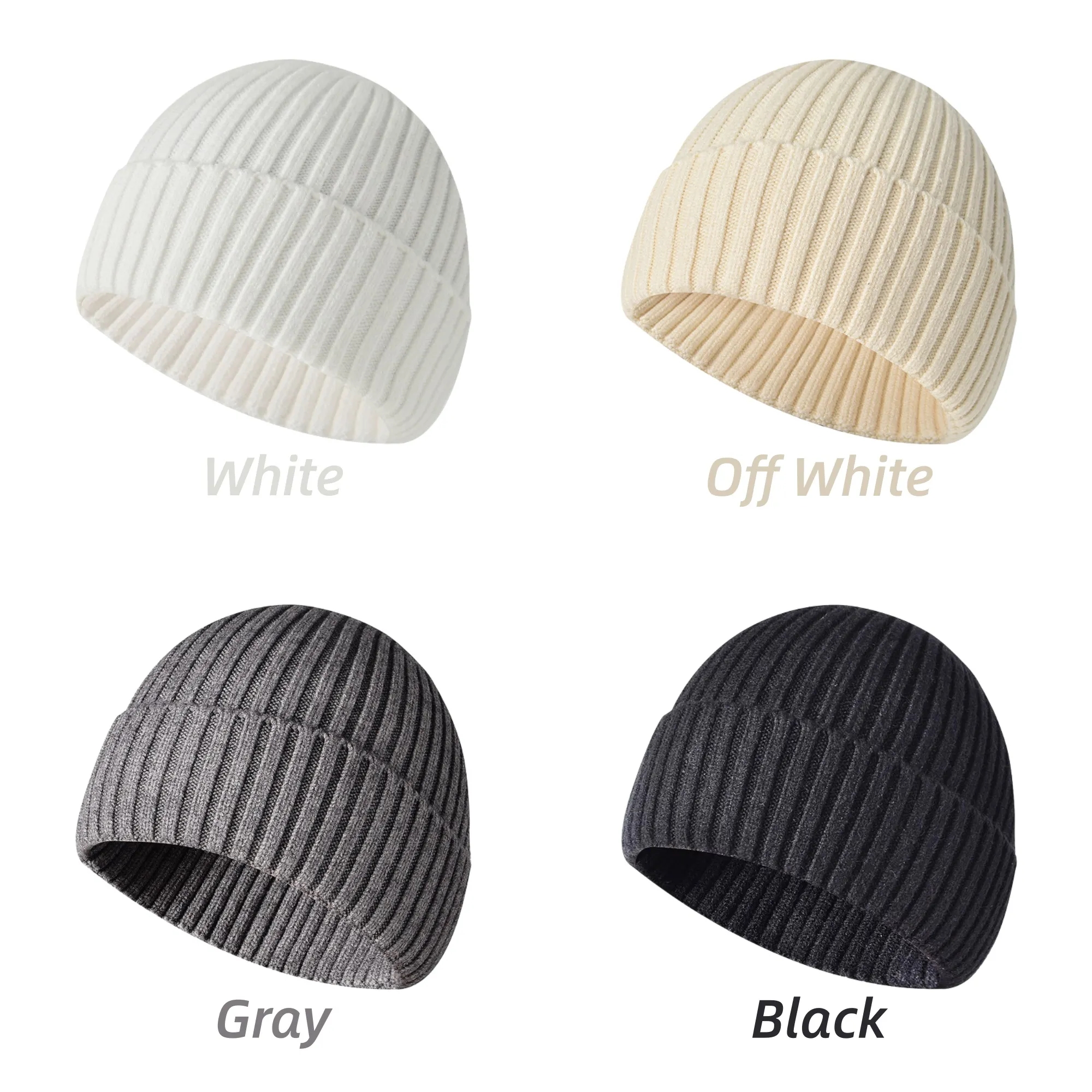 Autumn And Winter Unisex Knitted Hat 4