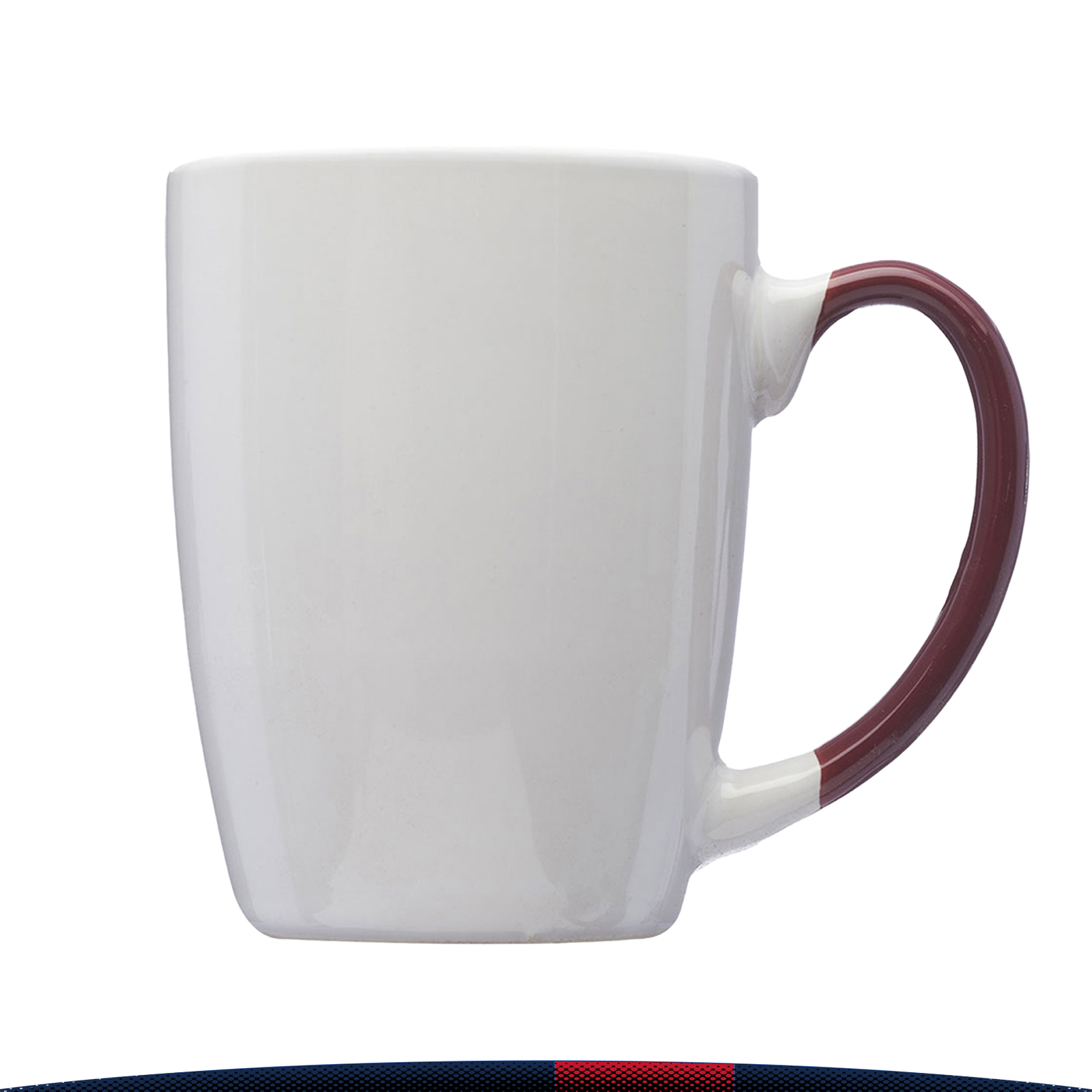 12 oz. Two-Tone Customized Latte Mugs 8
