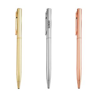 Slim Metal Pen With Clip 8