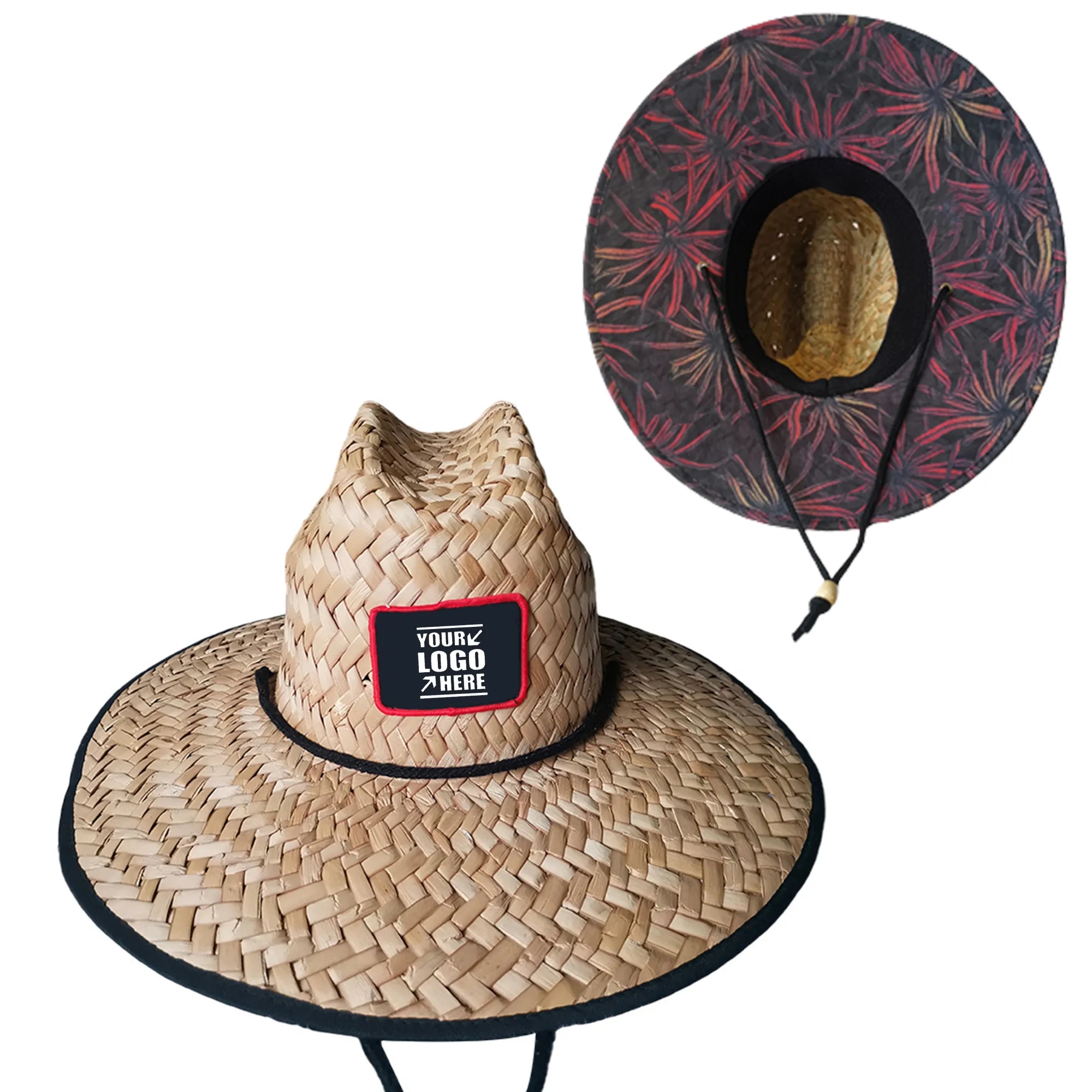 Lifeguard Straw Sun Hat 6