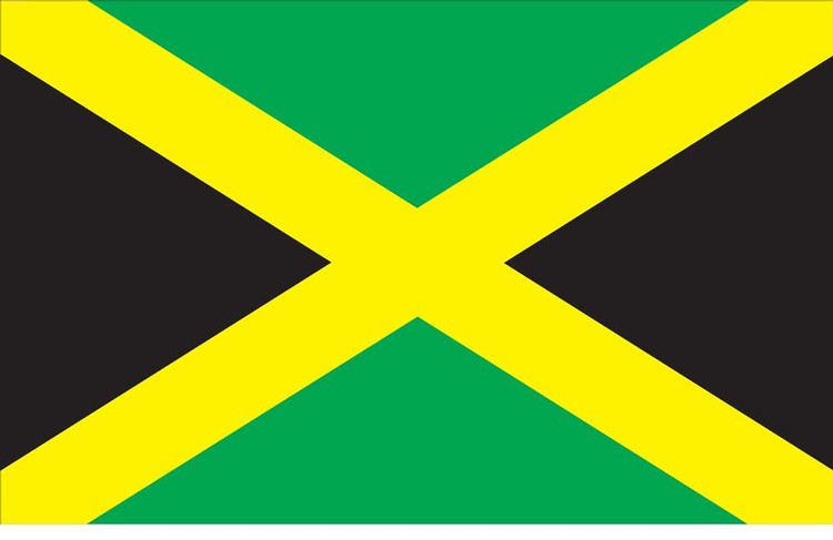 Jamaica Flag - 2' x 3' - Nylon 2