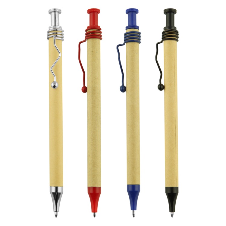 Spiral Recycled Cardboard Pen 5