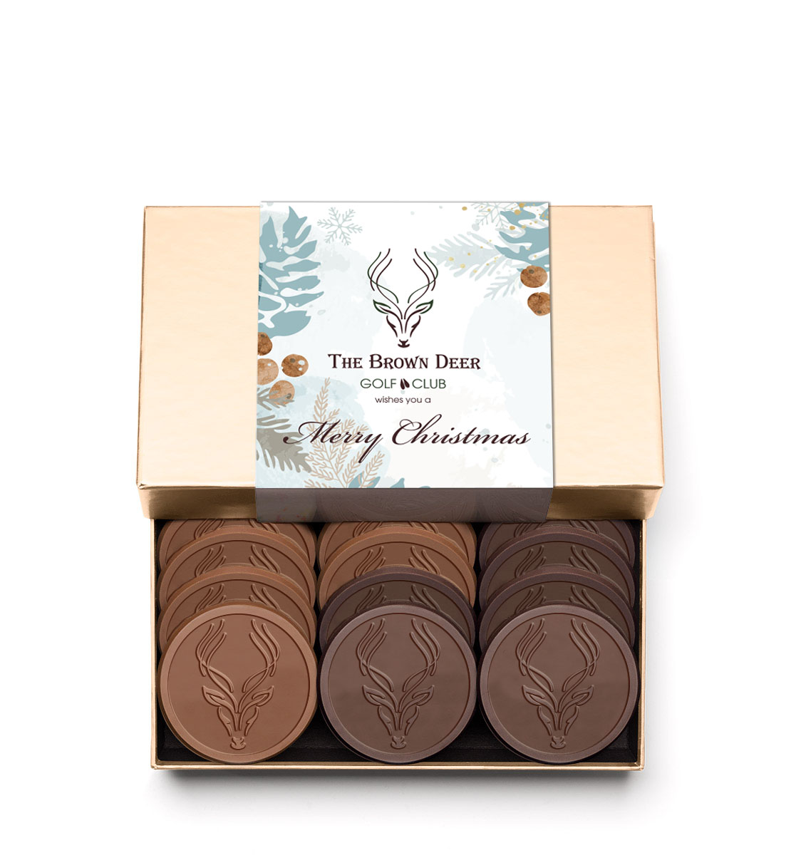 Ultimate 24-Piece Chocolate Cookie Gift Set with Luxury Custom Packaging 5