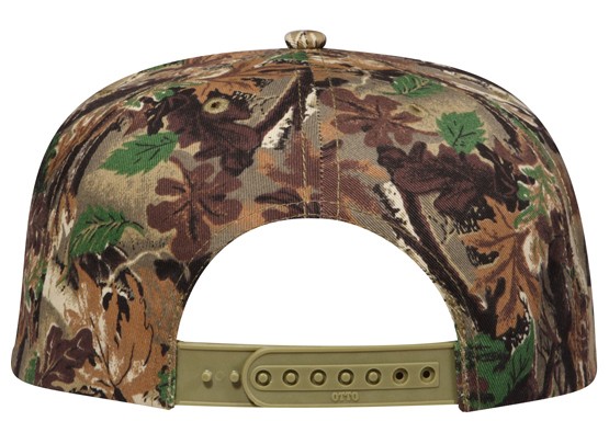 OTTO CAP® Camouflage 5 Panel Mid Profile Baseball Cap 31