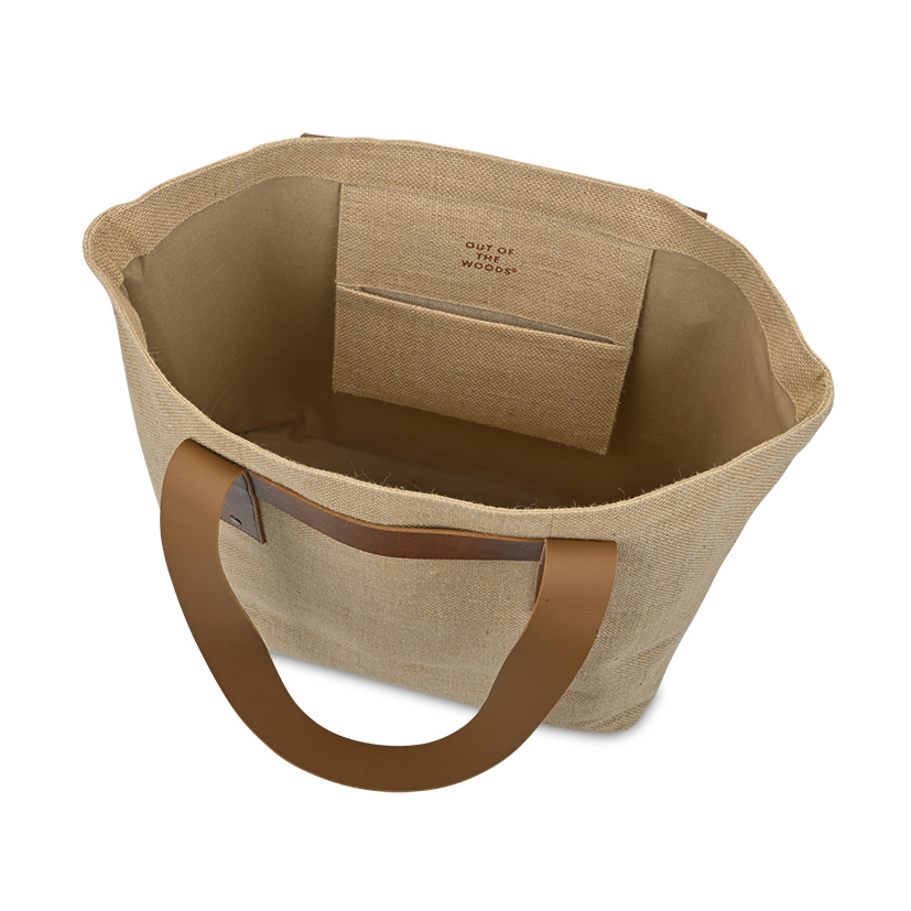 Out of the Woods® Jute T-Strap Tote, custom tote bag with logo imprint 19