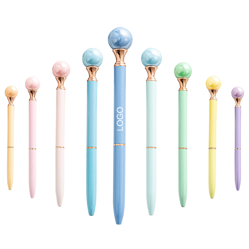 Click Action Pearl Shaped Ballpoint Pen 1