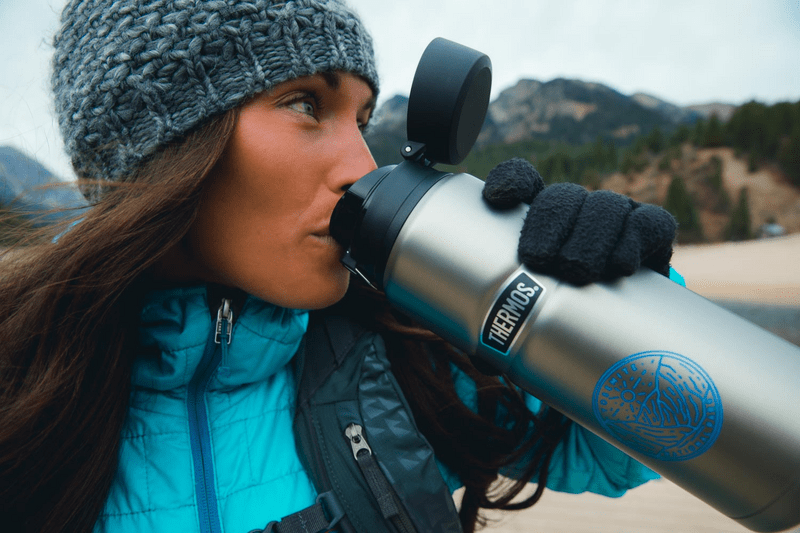 24 oz. Thermos® Stainless King™ Stainless Steel Direct Drink Bottle 32