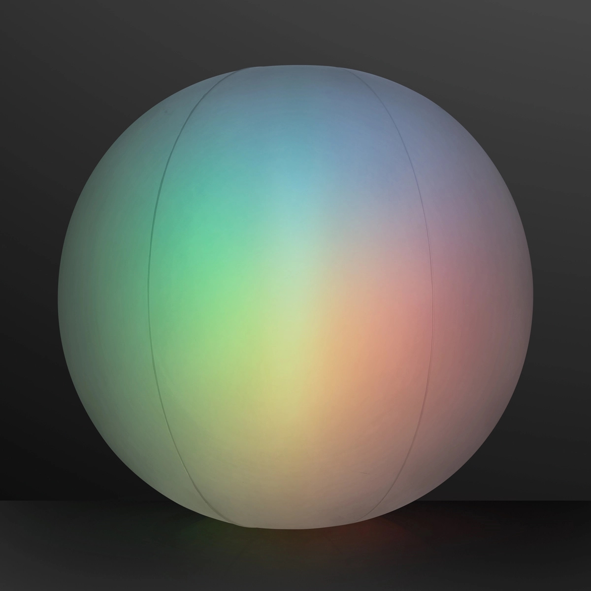 LED Jumbo Inflatable Glow Ball - 20" Diameter 3