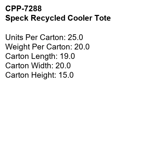 Speck Recycled Cooler Tote 5