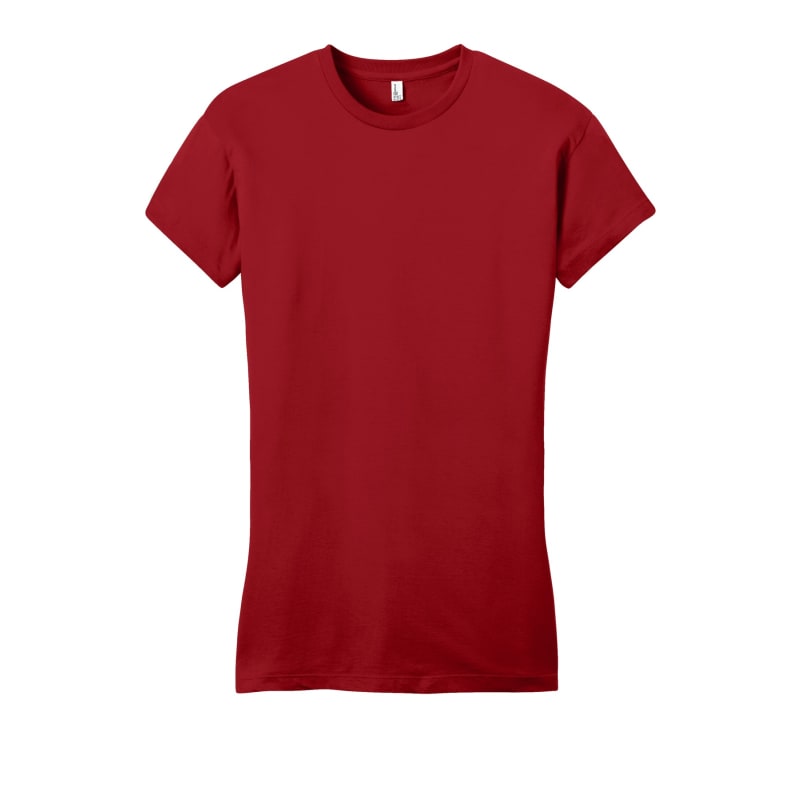 District Women's Fitted Very Important Tee . 154