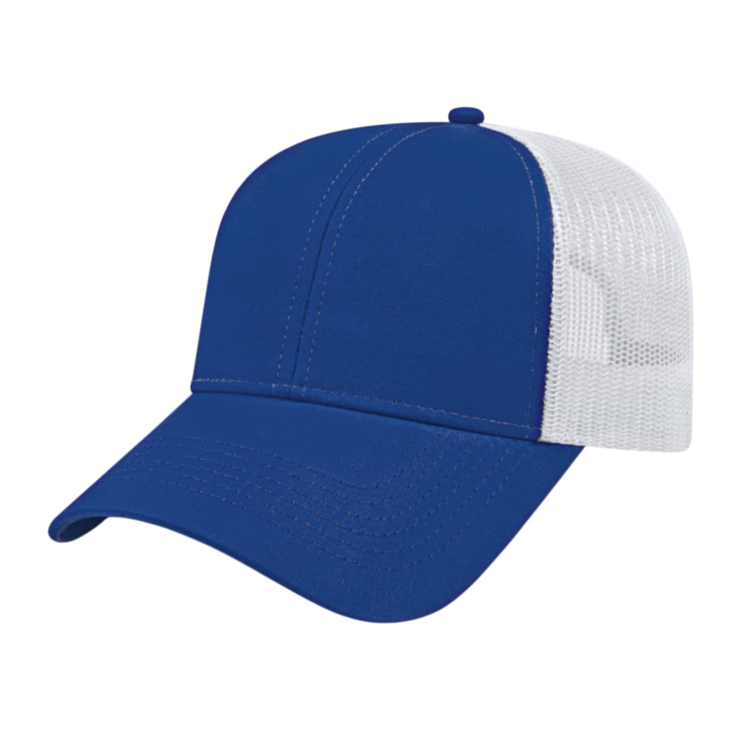 Cap America Two-Tone Trucker Mesh Back Cap 411