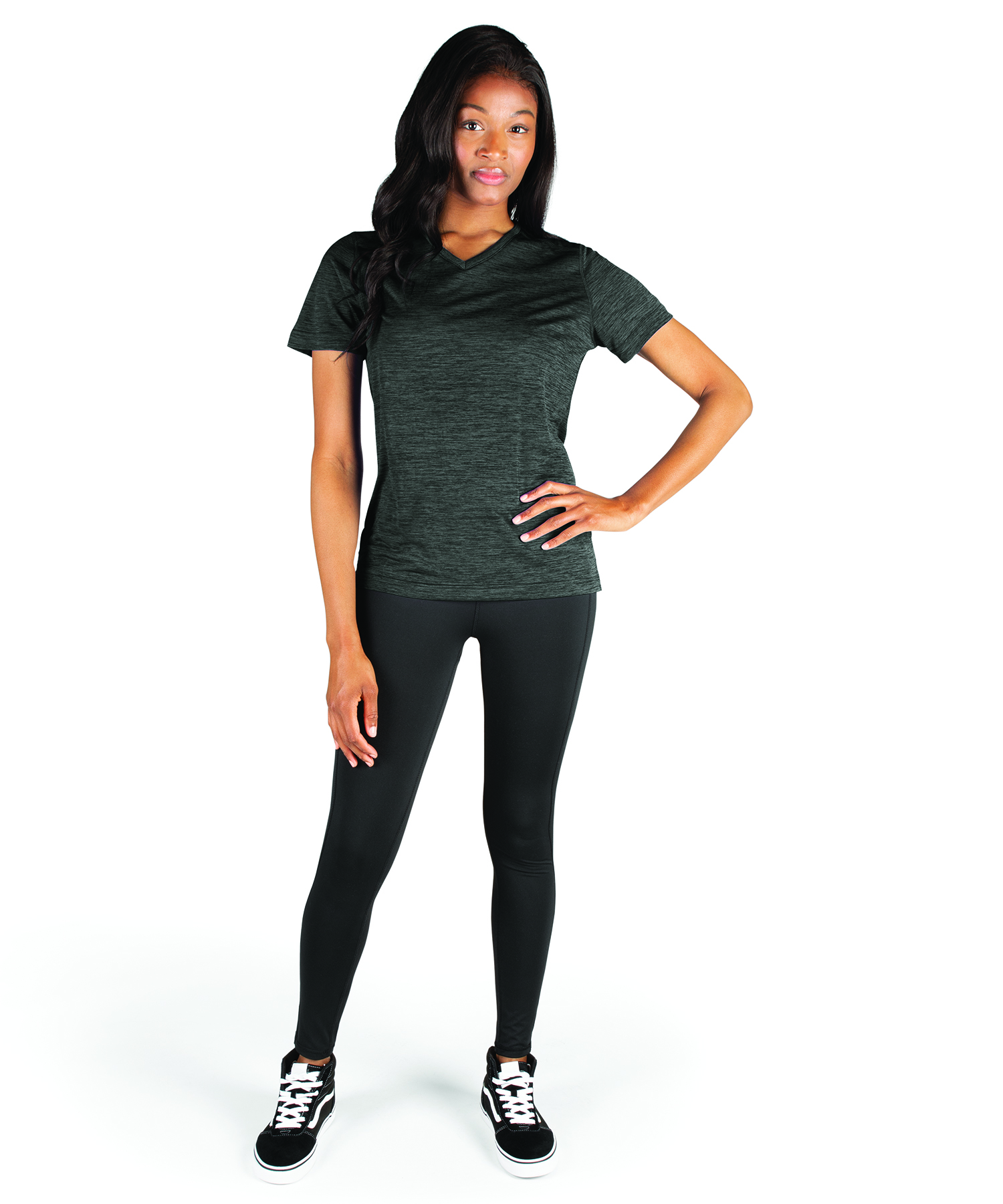 Women's Space Dye Performance Tee