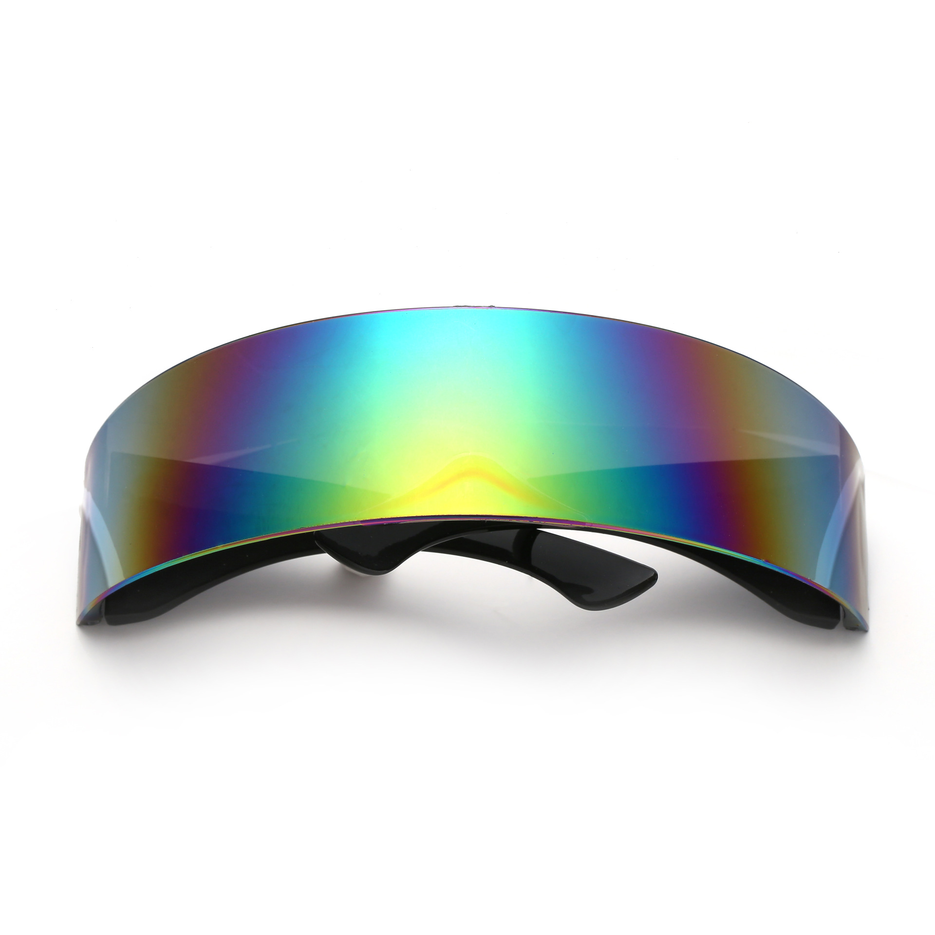 Futuristic Space Cadet Mono Lens Shield Sunglasses 2