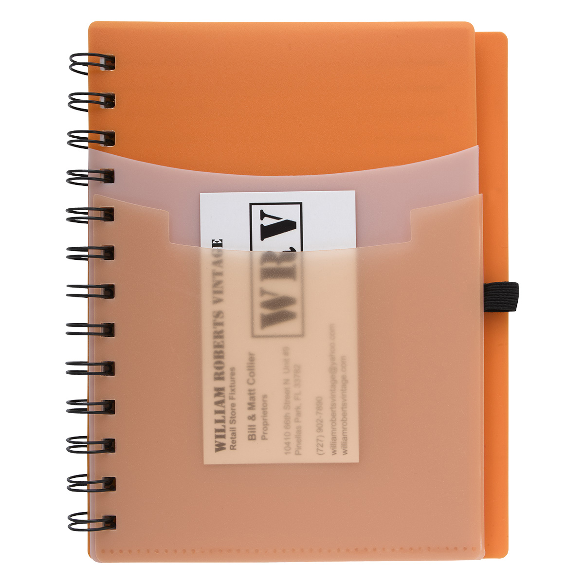 Tri-Pocket Notebook & Pen 2