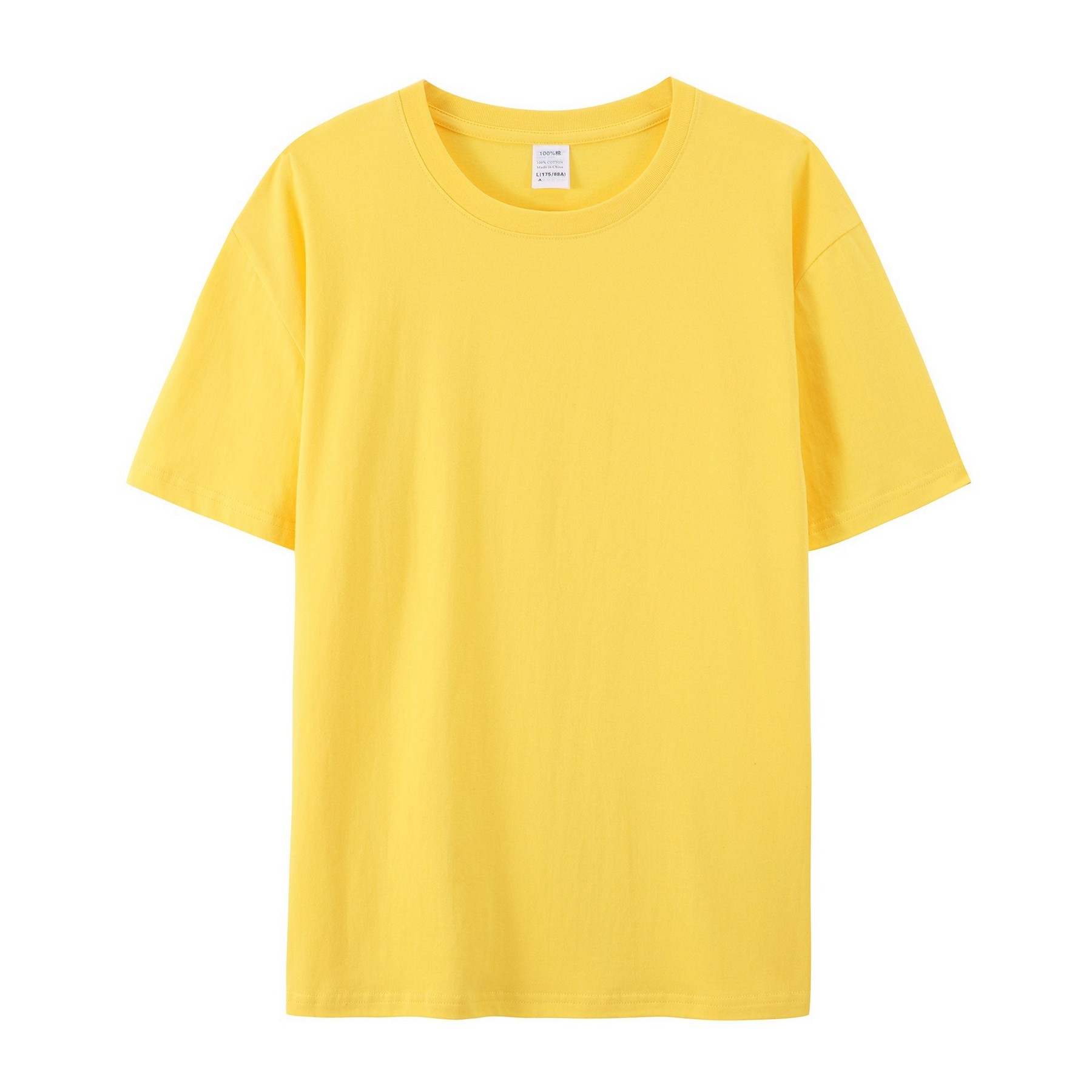 180GSM Pure Cotton Unisex Summer Short Sleeves 1
