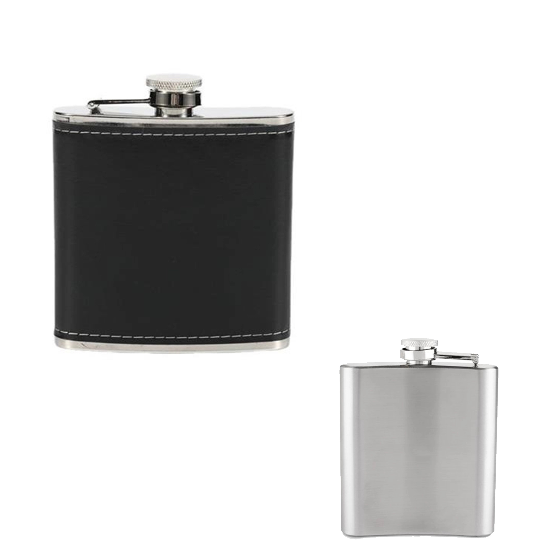 6 Oz Stainless Steel Hip Flask 2