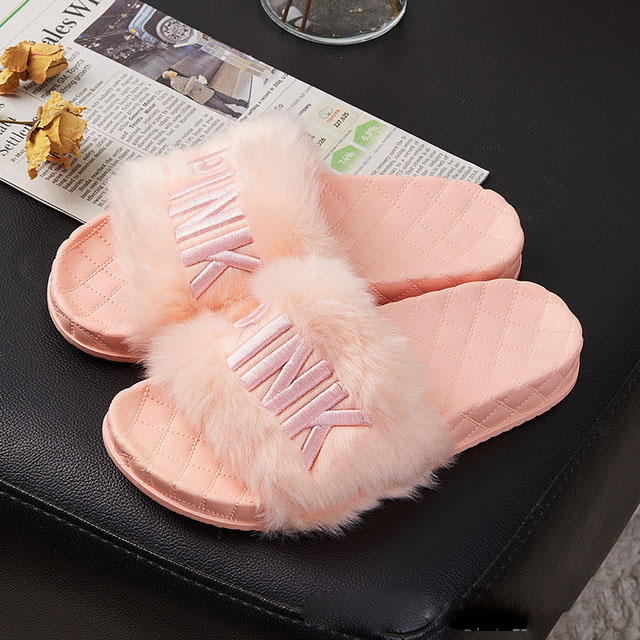 Furry Sliders Indoor/Outdoor Slippers For Women 5