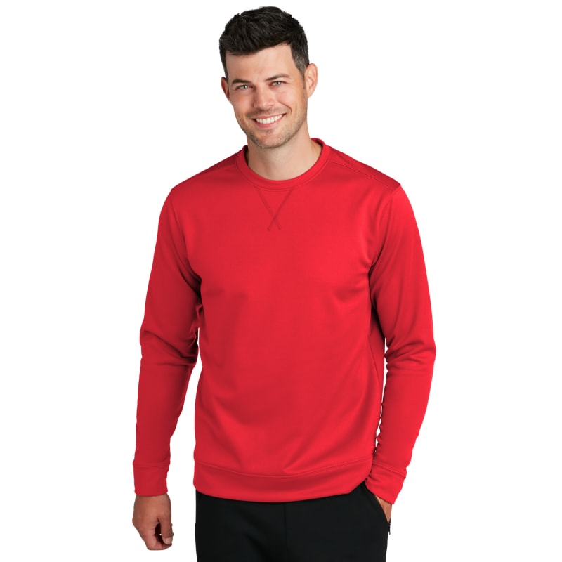 Port & Company Performance Fleece Crewneck Sweatshirt., custom hoodie or sweatshirt with logo imprint 4