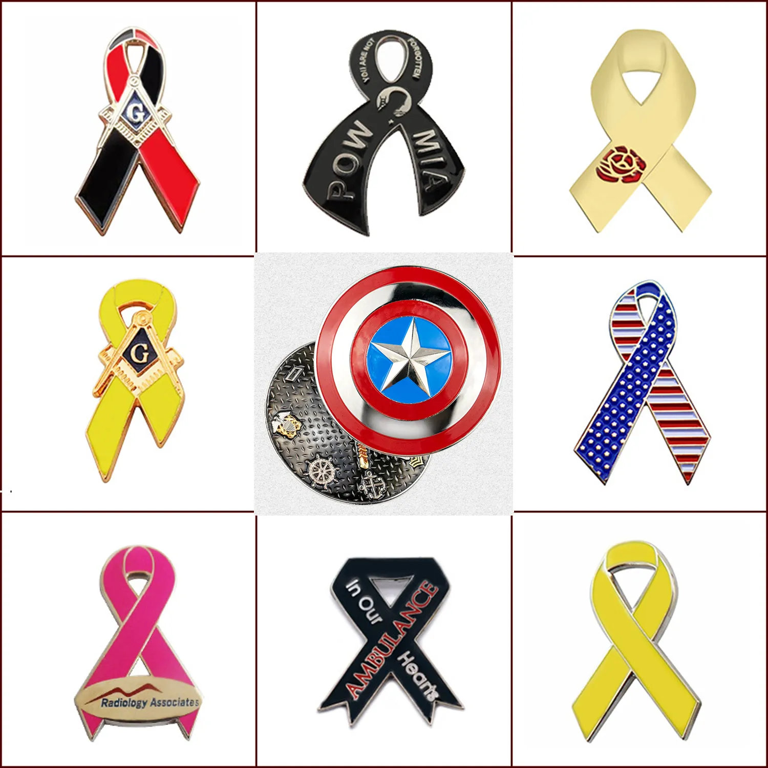 Name Brooch Pin Personalized 3