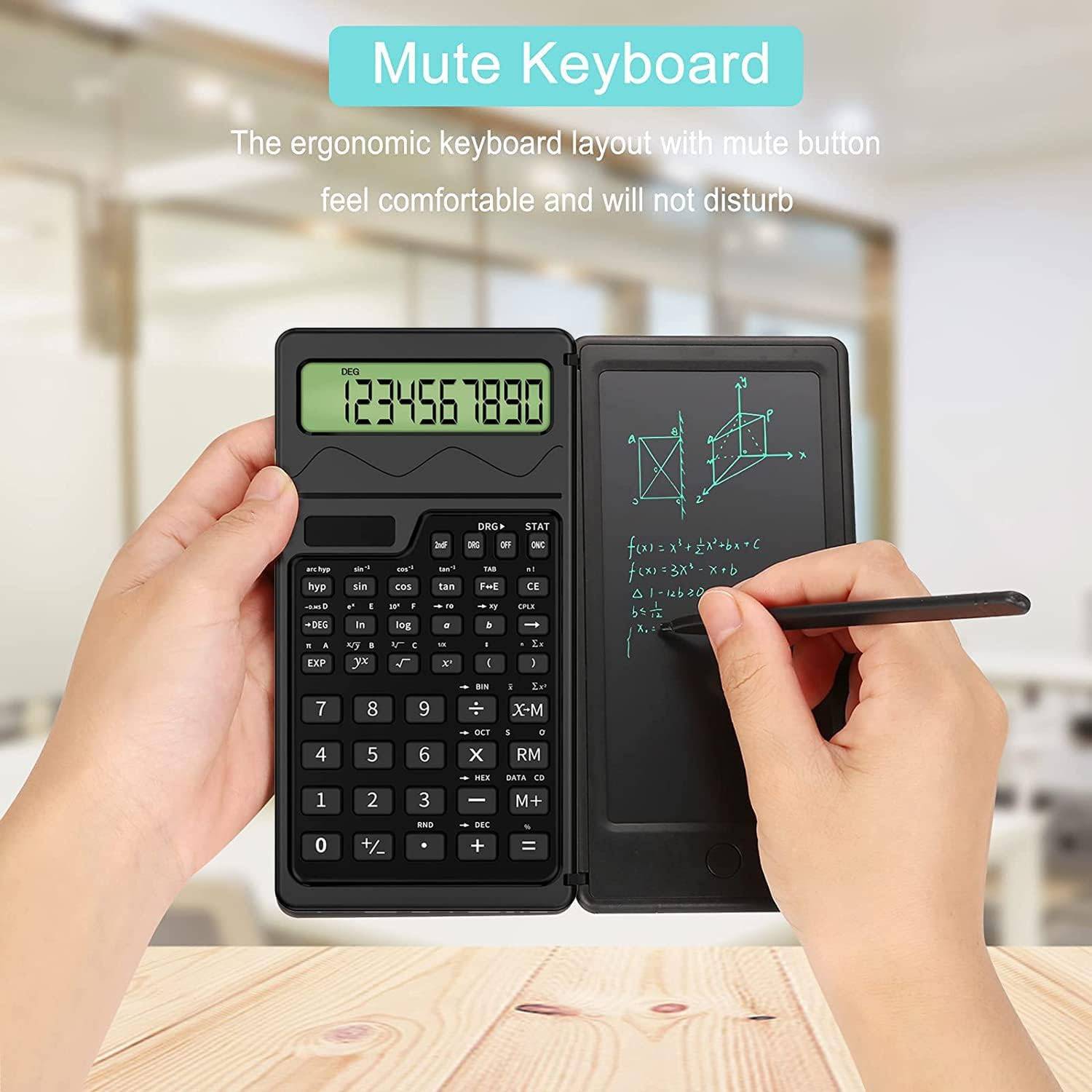 Mini Portable Office Calculator Handwriting Tablet 5