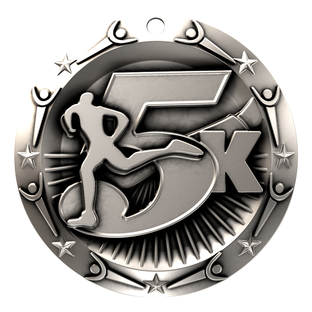 5K World Class Medallion (3") 1