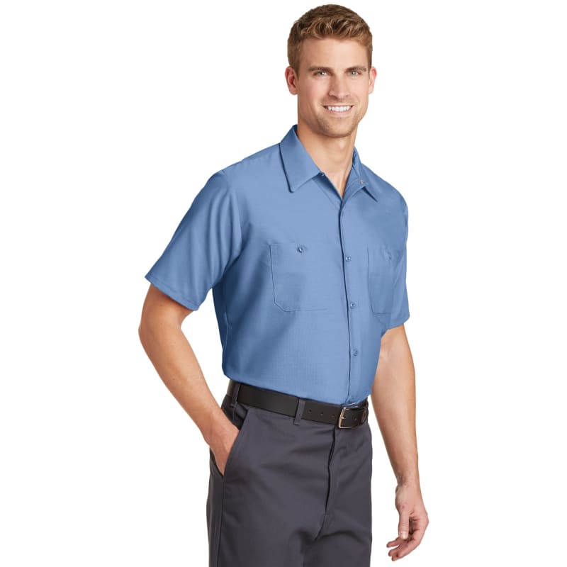 Red Kap Long Size, Short Sleeve Industrial Work Shirt. 17